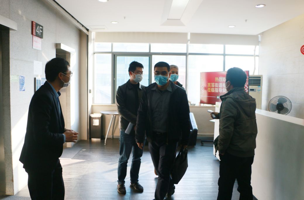 万众一心，携手抗疫 | 筼筜街道主任苏克一行莅临C7国际官方网站指导复工情况